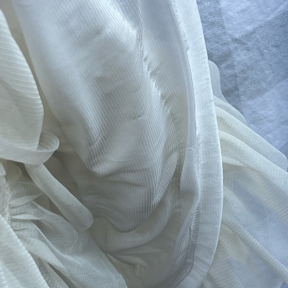 J Gee Crochet ruffle Dress size large - Picture 9 of 9